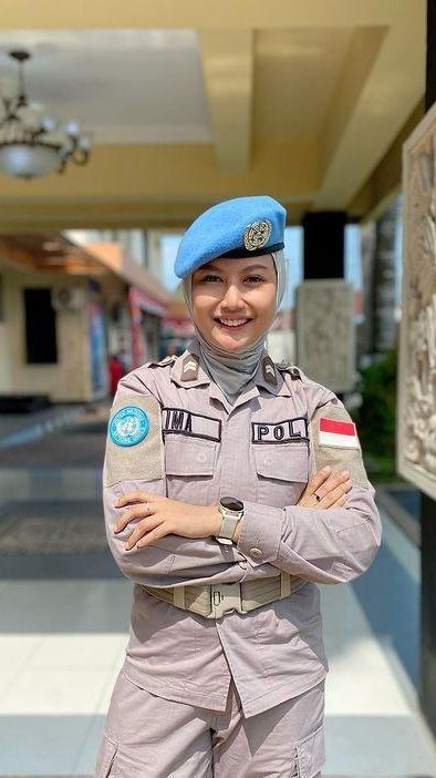 Potret Terbaru Brigadir Hikma Nur Syafa, Polwan Cantik Asal Yogya yang Pernah Viral Tugas di Afrika