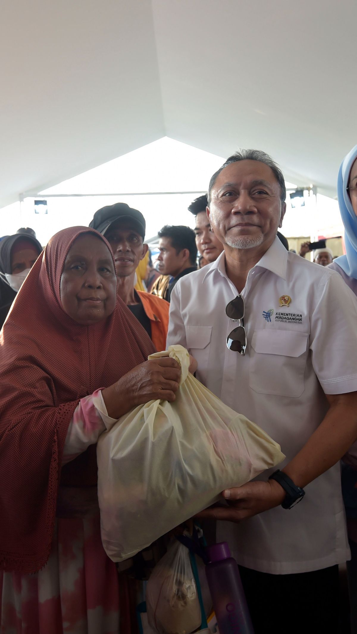 Upaya Stabilisasi Harga Beras, Mendag Zulkifli Hasan: Pemerintah Jalankan Program Operasi Pasar Jambi