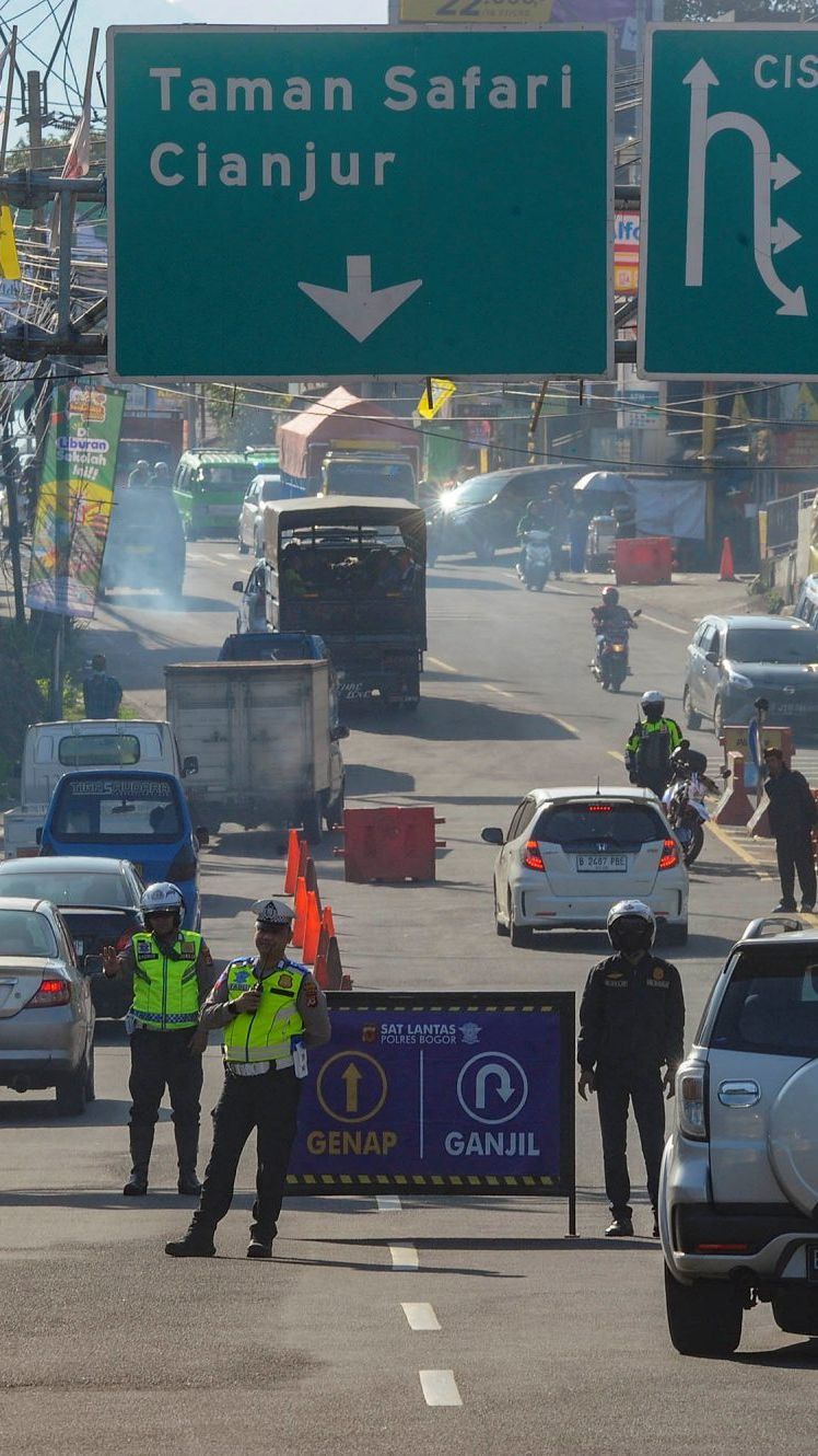 Libur Maulid Nabi Muhammad, Polisi Terapkan Ganjil-Genap di Jalur Puncak