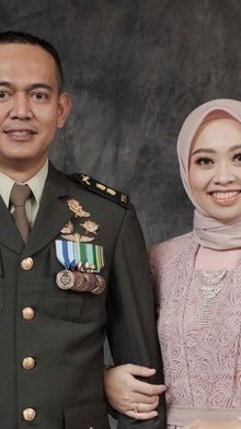 Curhatan Romantis Istri Komandan Upacara di HUT RI ke-78, Setia Temani Sang Suami Bertugas