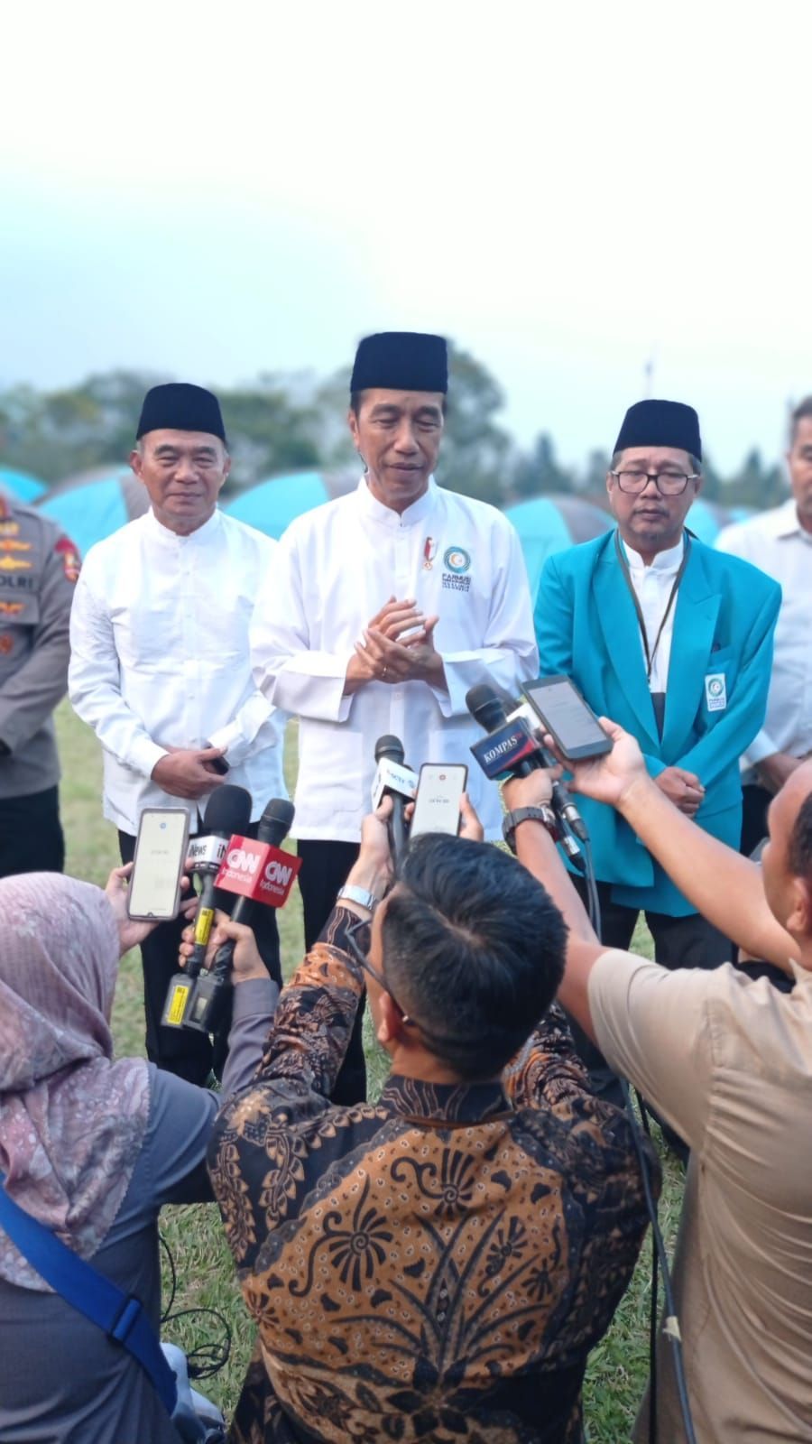 Jokowi soal Relawan Projo Bakal Dukung Capres Inisial P: Kok Tanya Saya