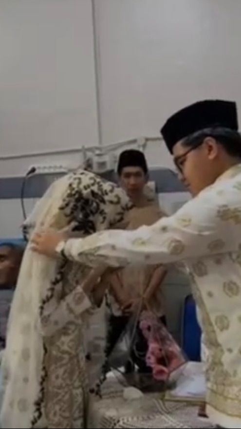 Momen Akad Nikah Digelar di Rumah Sakit Ini Viral, Alasan di Baliknya Bikin Haru