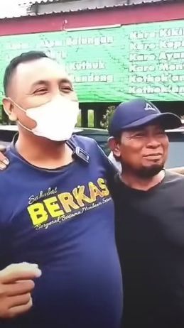 Dulu Sering Ditolong Waktu Jadi Tukang Ojek Oleh Bos Ikan, Aipda Purnomo Sambangi dan Ajak Makan di Restoran