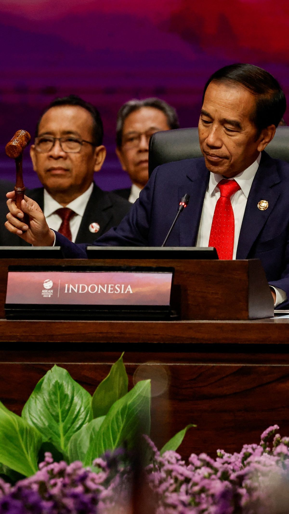 FOTO: Momen Presiden Jokowi Meresmikan Pembukaan KTT ke-43 ASEAN 2023