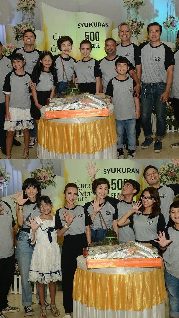 Digemari Penonton, Intip Deretan Potret Syukuran 500 Episode Sinetron Cinta Setelah Cinta