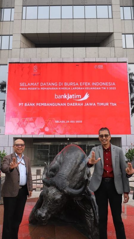 Penyaluran Kredit Bank Jatim Tumbuh Signifikan