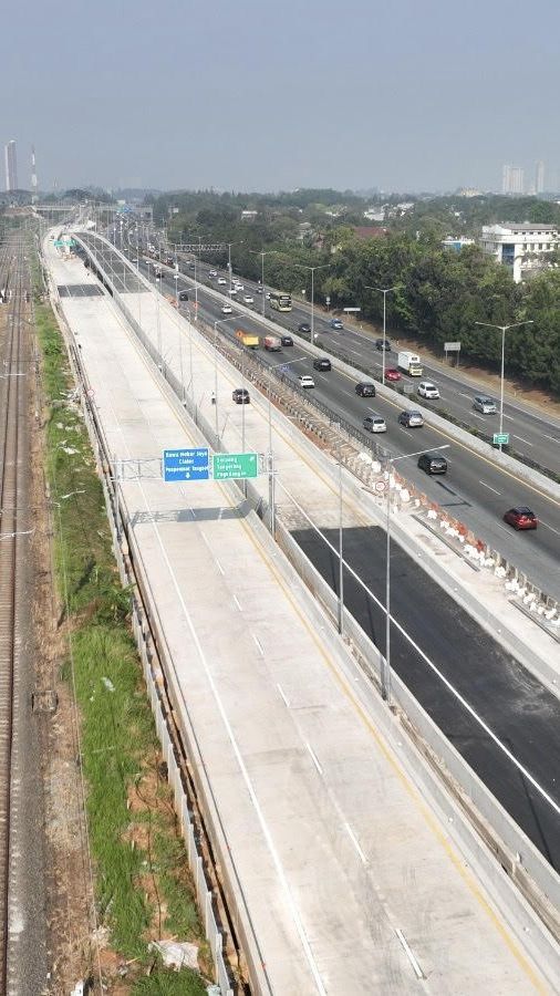 Warga Tangsel Wajib Tahu, KM 10 Ruas Tol Pondok Aren-Serpong Mulai Difungsikan per Hari Ini