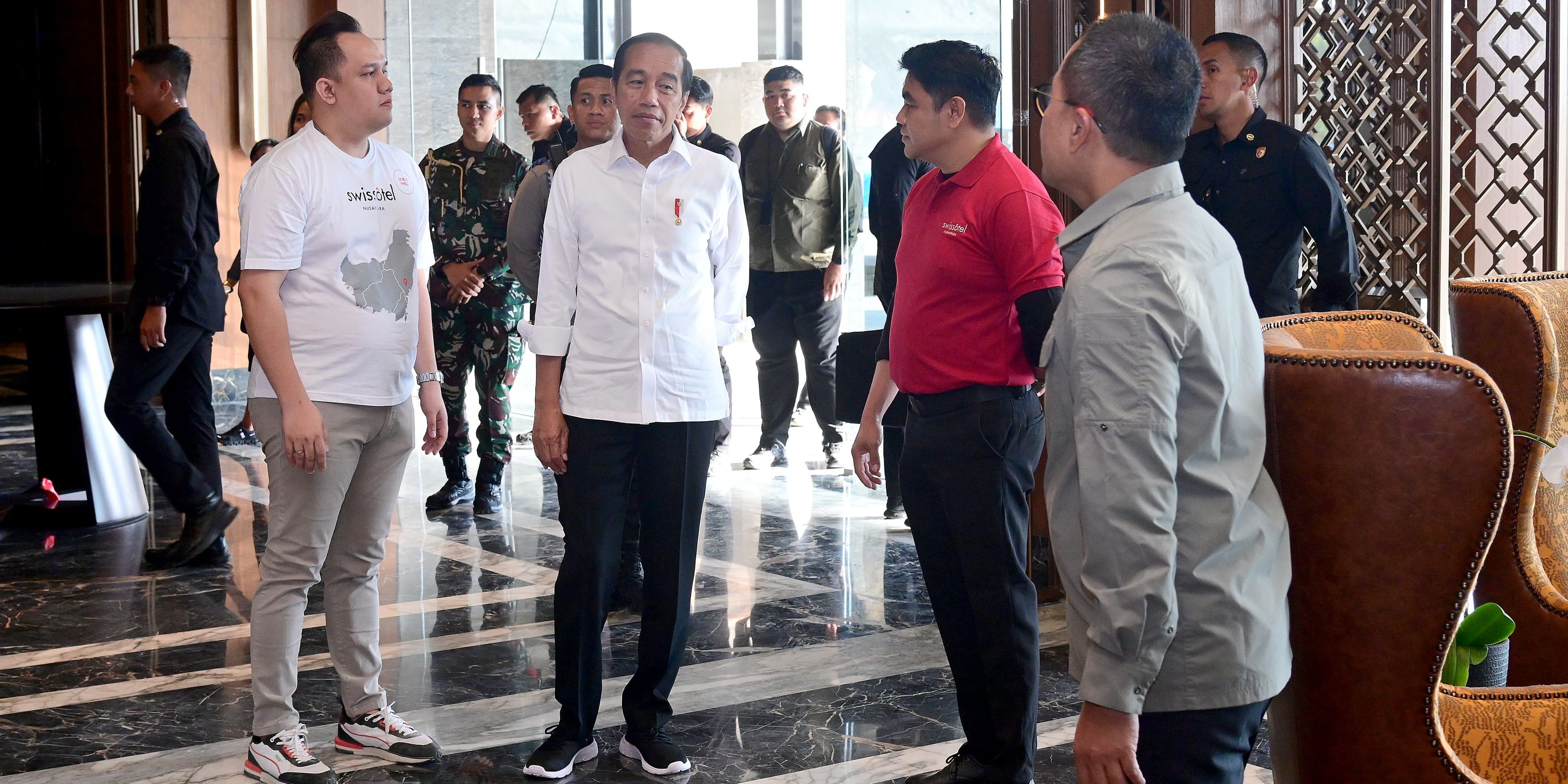 Hari ke-3 Berkantor di IKN, Intip Kegiatan Jokowi Tinjau Fasilitas Hotel