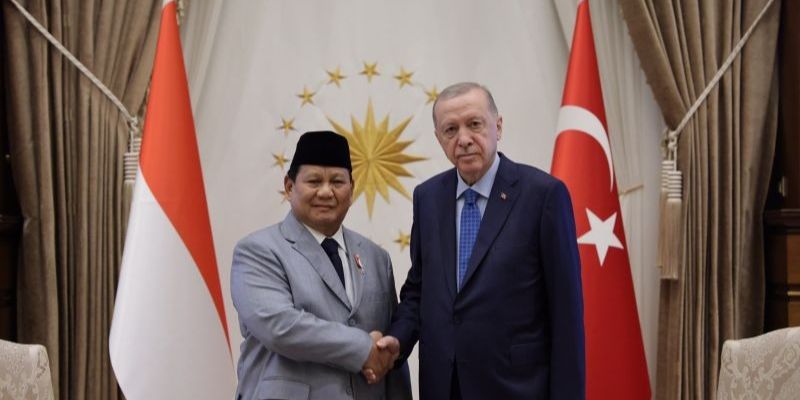 Prabowo Bertemu Erdogan, Ini yang Dibahas