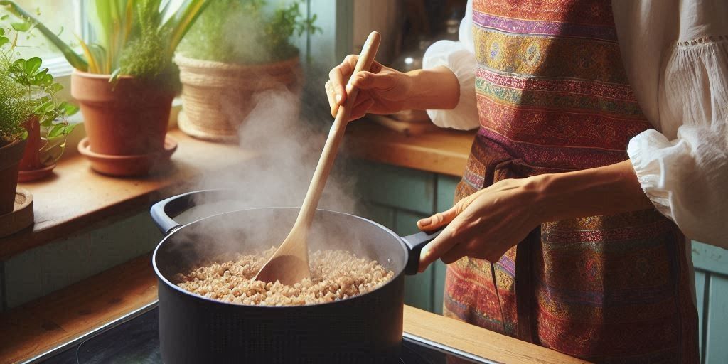 4 Cara Sederhana Memasak Nasi Merah Jadi Lebih Pulen dan Tidak Keras, Fokusnya di Proses Perendaman