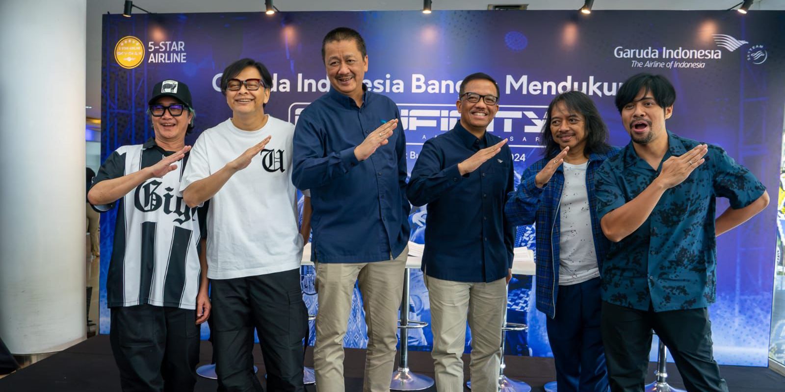 Garuda Indonesia Jual Tiket Konser 30 Tahun Band Gigi, Pelanggan Setia Dapat Harga Diskon Khusus, Cek Harganya di Sini