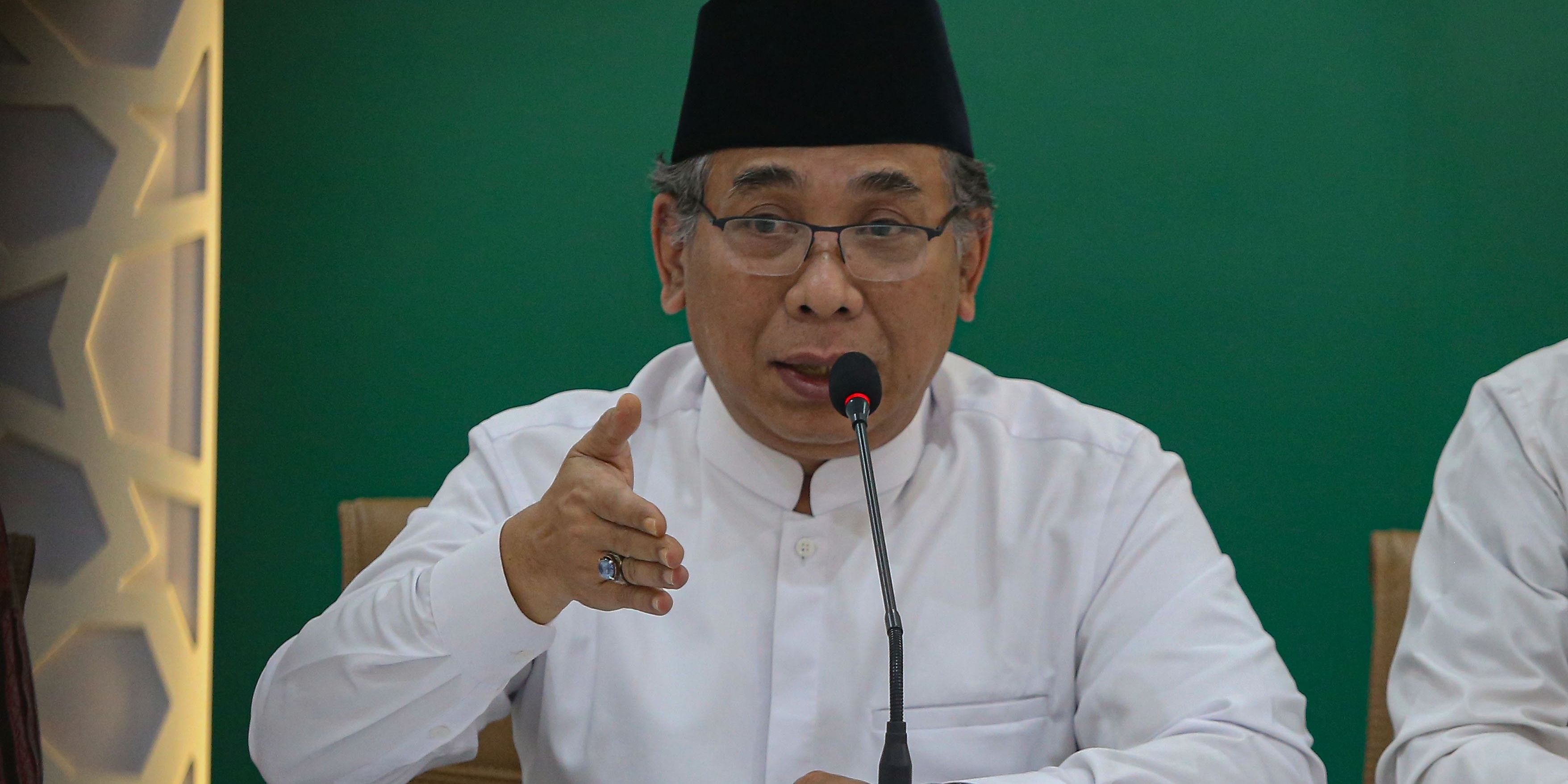 VIDEO: Wajah Garang Gus Yahya Keluarkan Perintah Buat Ansor-Banser di Tengah Konflik PBNU Vs PKB