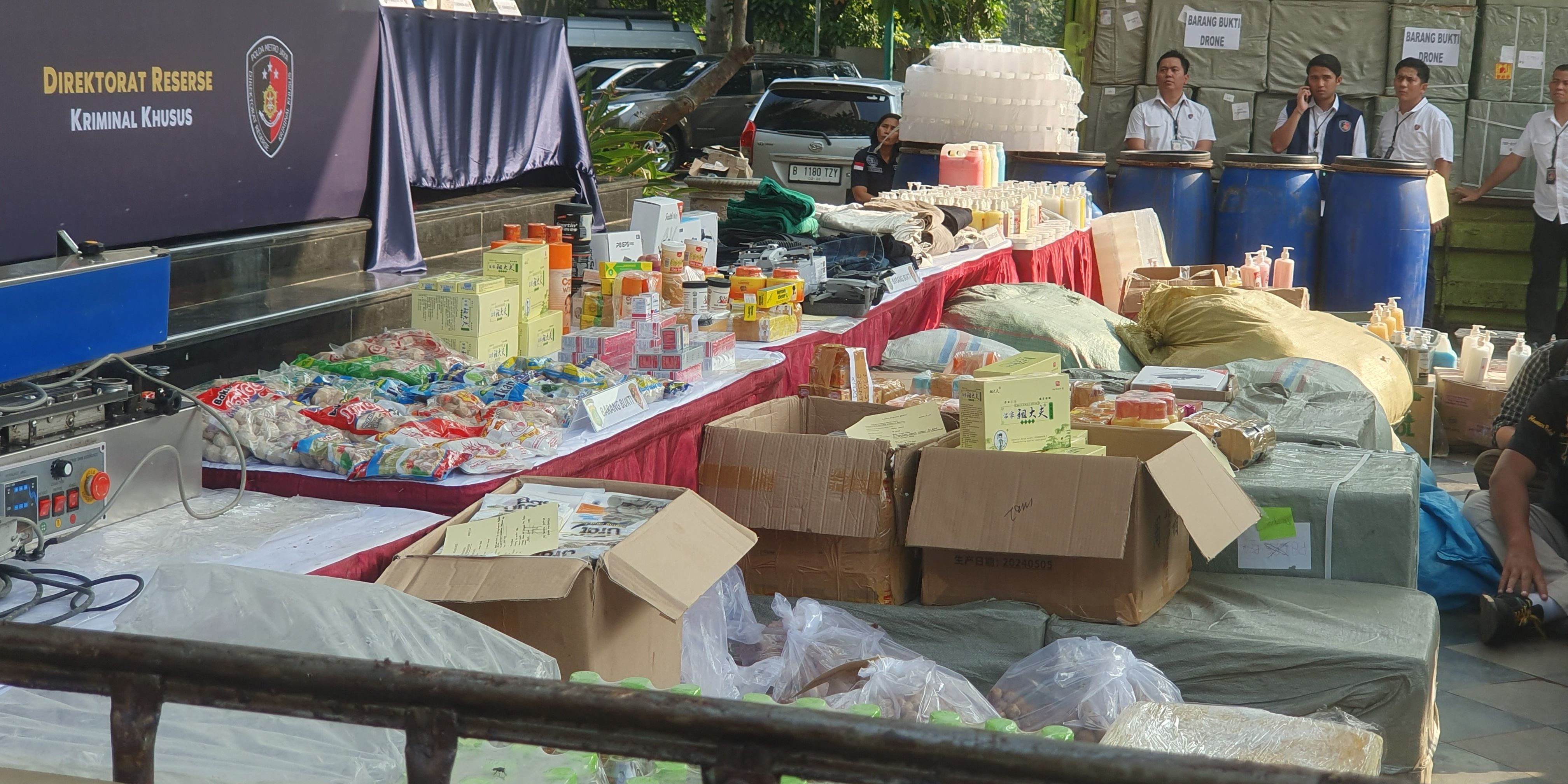 Polisi Bongkar Kasus Kosmetik Ilegal hingga Barang Palsu, Kerugian Capai Rp12 Miliar