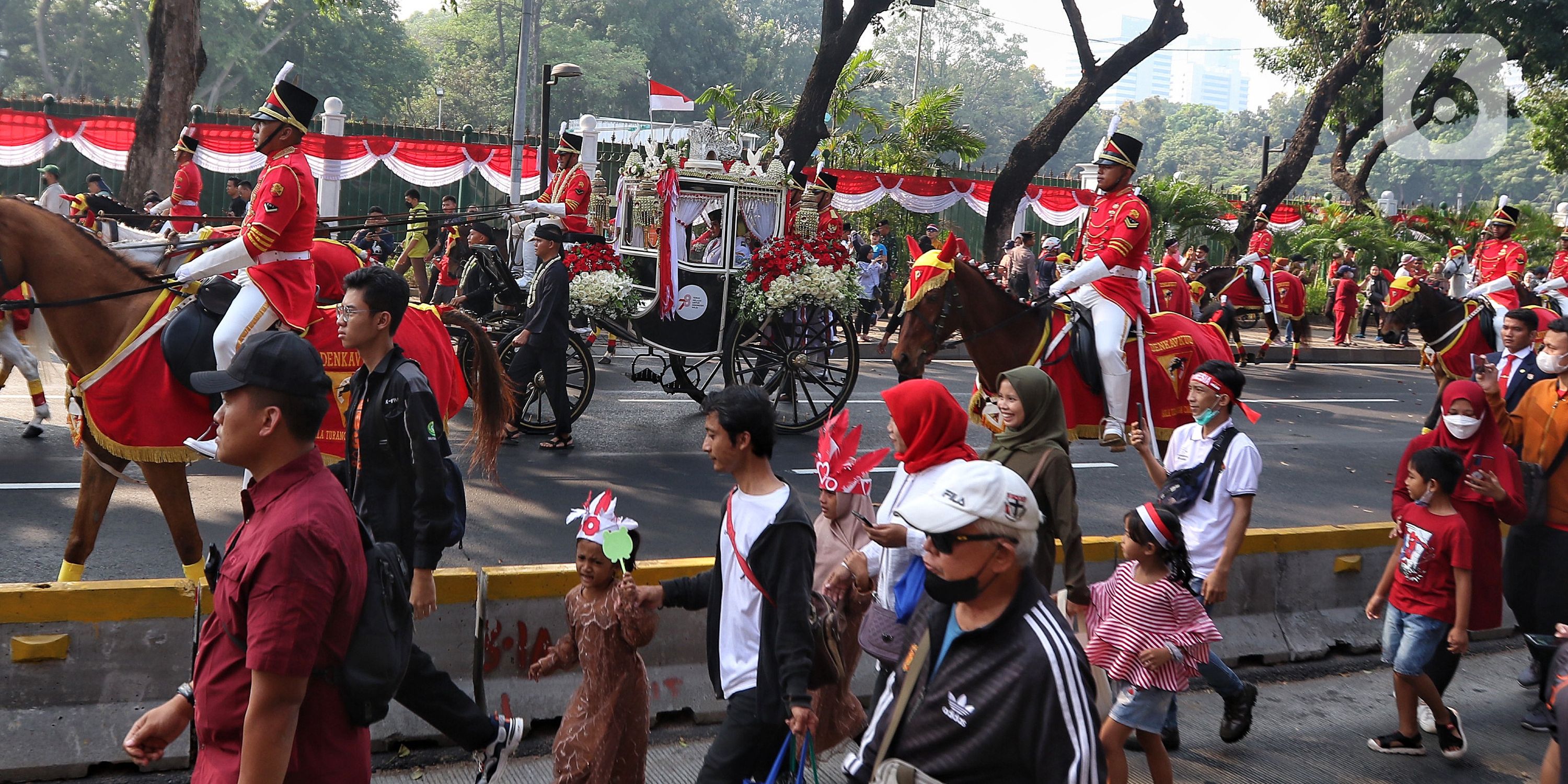 Catat, Ada Kirab Bendera Pusaka dari Jakarta ke IKN 10 Agustus 2024