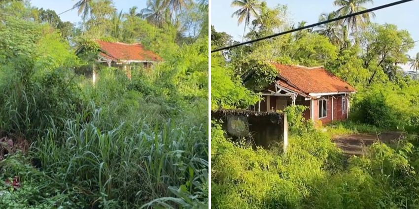 Pria Ini Temukan Rumah Terbengkalai di Tepi Jalan, Penampakannya Bikin Ngeri