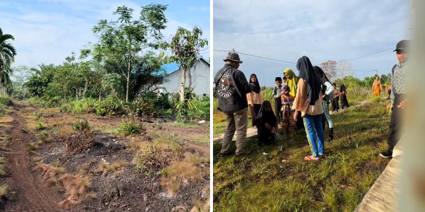 Pria Ini Perlihatkan Kondisi Kawasan Transmigrasi Setelah 10 Tahun Dihuni Warga, Begini Penampakannya