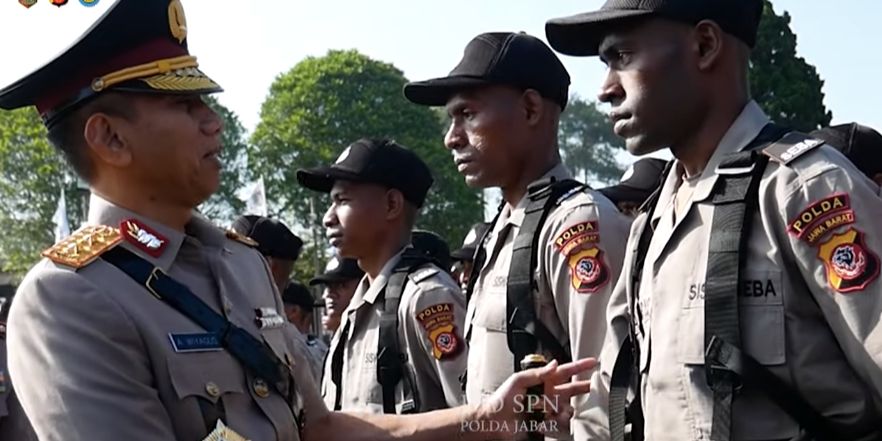 Siswa Seba Polri Miliki Hobi Unik, Satu SPN Polda Jabar Tertawa Terbahak-bahak