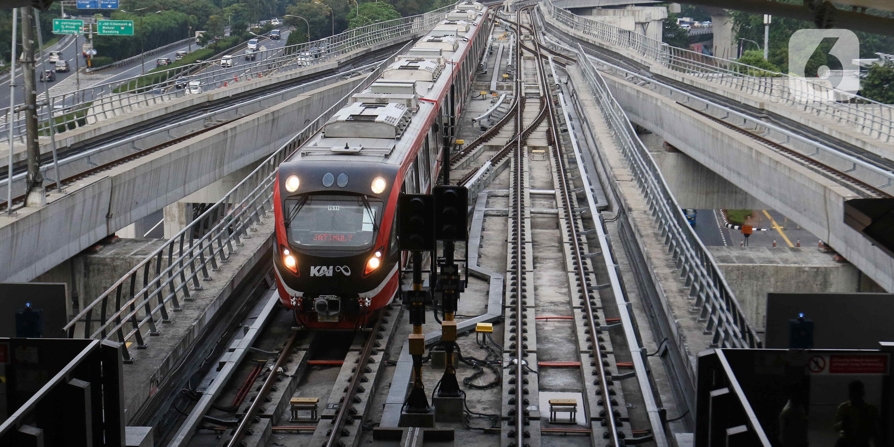 Jumlah Penumpang LRT Jabodebek Tembus 77.000 per Hari, Didominasi Pekerja  Kawasan Kuningan dan Sudirman