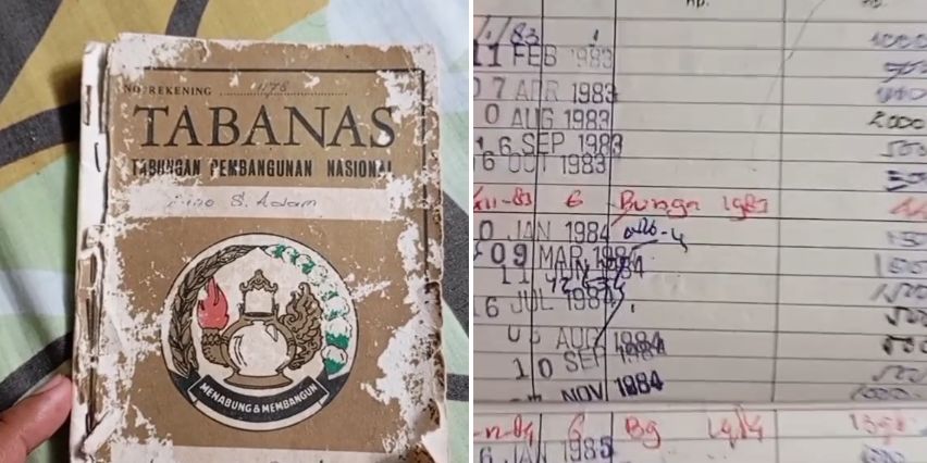 Pria Ini Temukan Buku Tabungan 'Tabanas' Tahun 1983 Milik Sang Nenek, Nominal Uangnya Jadi Sorotan