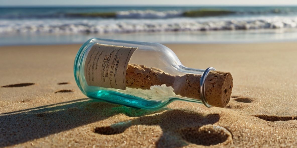 Sedang Jalan-jalan di Pantai, Pria ini Temukan Pesan dalam Botol sebelum Abad 20, Begini Isinya