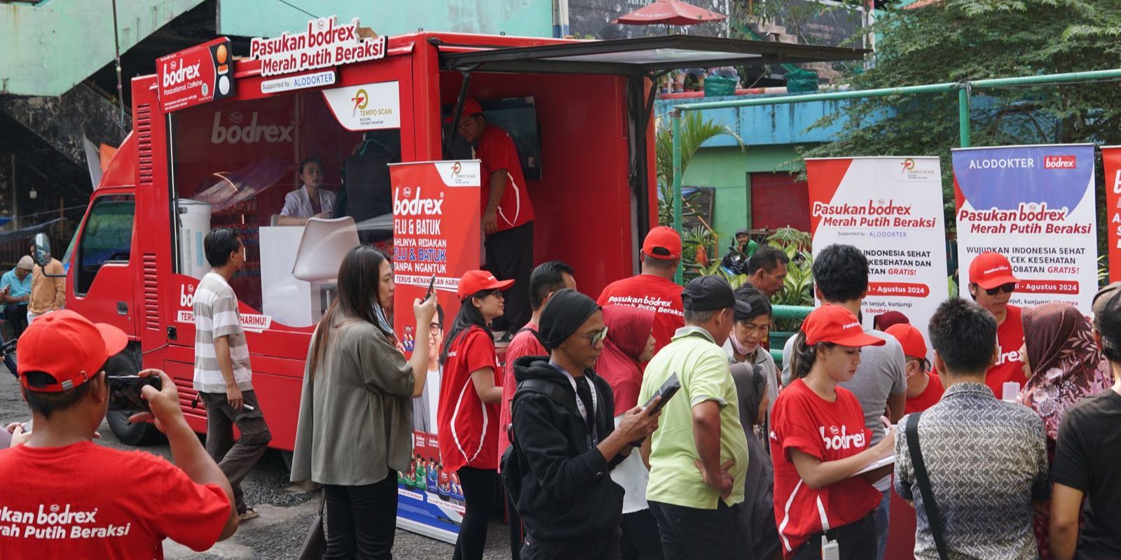 Pasukan Merah Putih Bodrex Disebar ke 5 Daerah Berikan Pemeriksaan Kesehatan Sasar 6.000 Warga