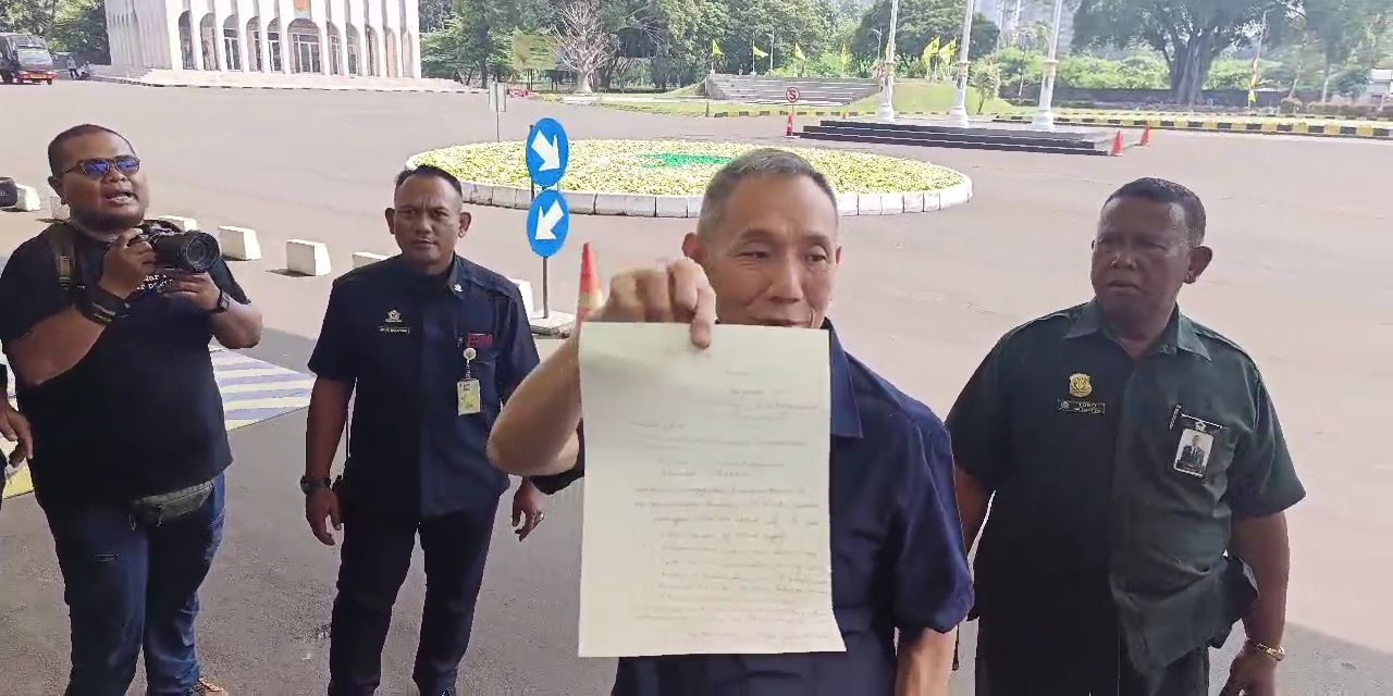 Jusuf Hamka Tiba di Kantor DPP Golkar Bawa Surat Pengunduran Diri, Ini Isi Beserta Alasannya