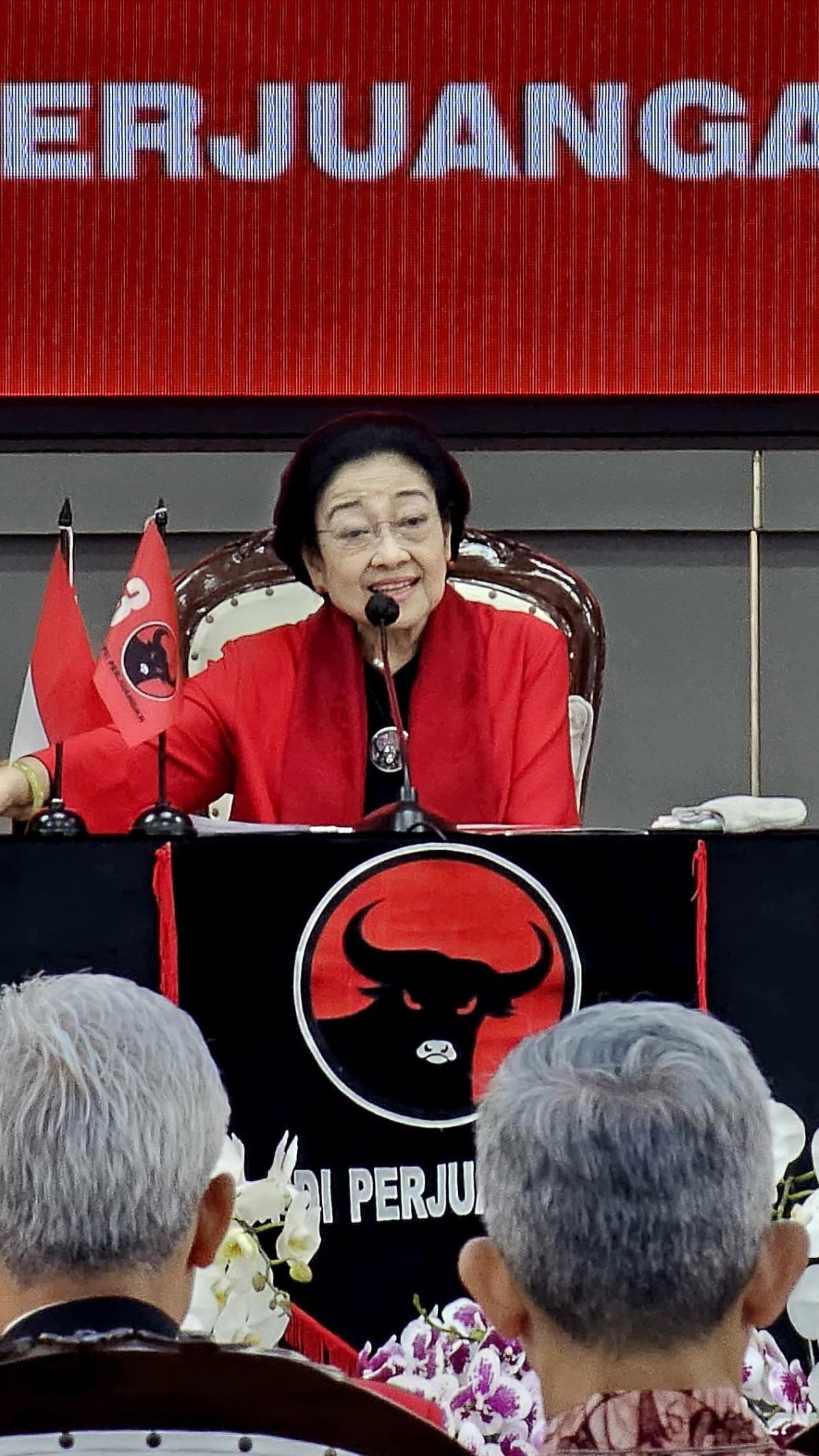 Megawati Sapa Ma'ruf Amin Bersedia Hadir di HUT PDIP: Supaya Bapak Tahu Menteri Ada di Sini karena Mau Diundang