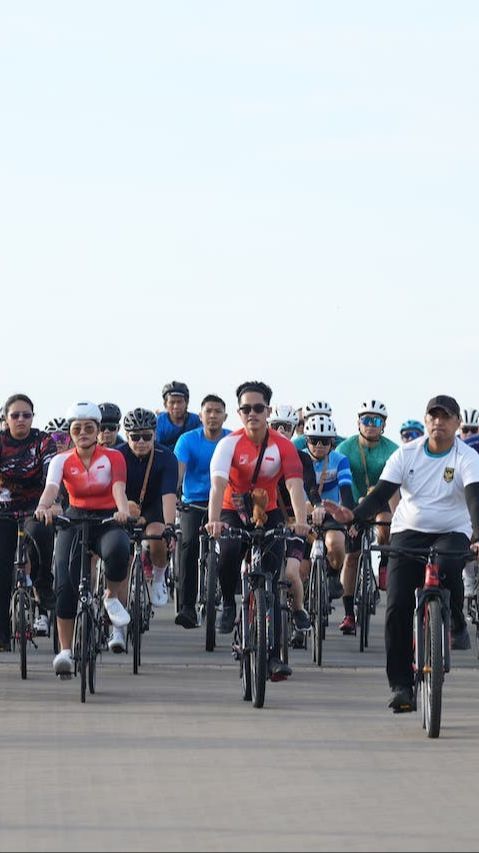 Gowes Santuy, Kaesang dan PSI Ajak Warga ke TPS Pada 14 Februari 2024