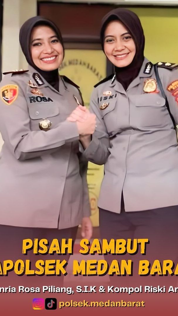 Berlangsung Lancar dan Haru, Ini Momen Pisah Sambut Kapolsek Medan Barat