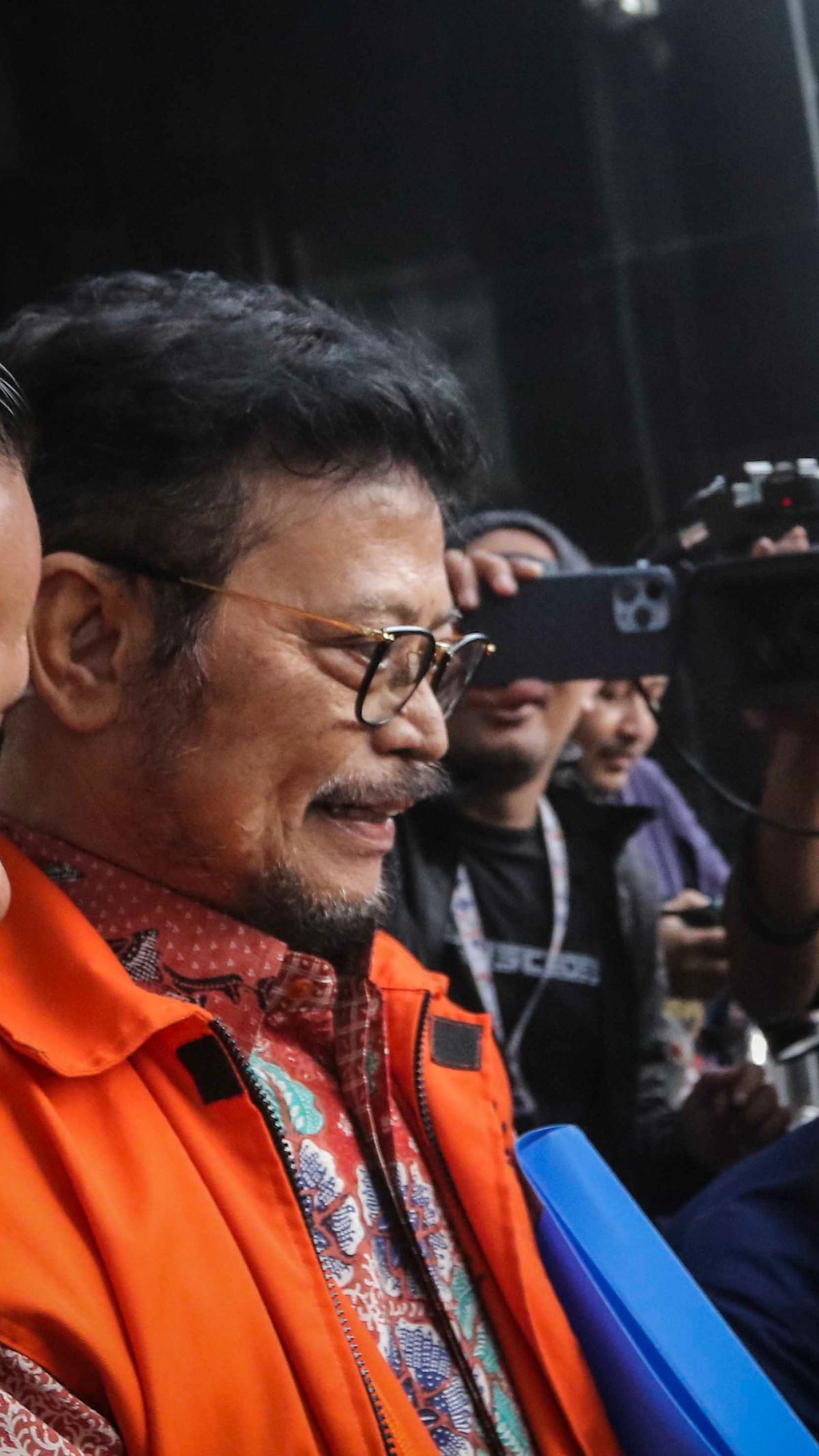 FOTO: Ekspresi Wajah Mantan Mentan Syahrul Yasin Limpo Saat Kembali Menjalani Pemeriksaan di KPK