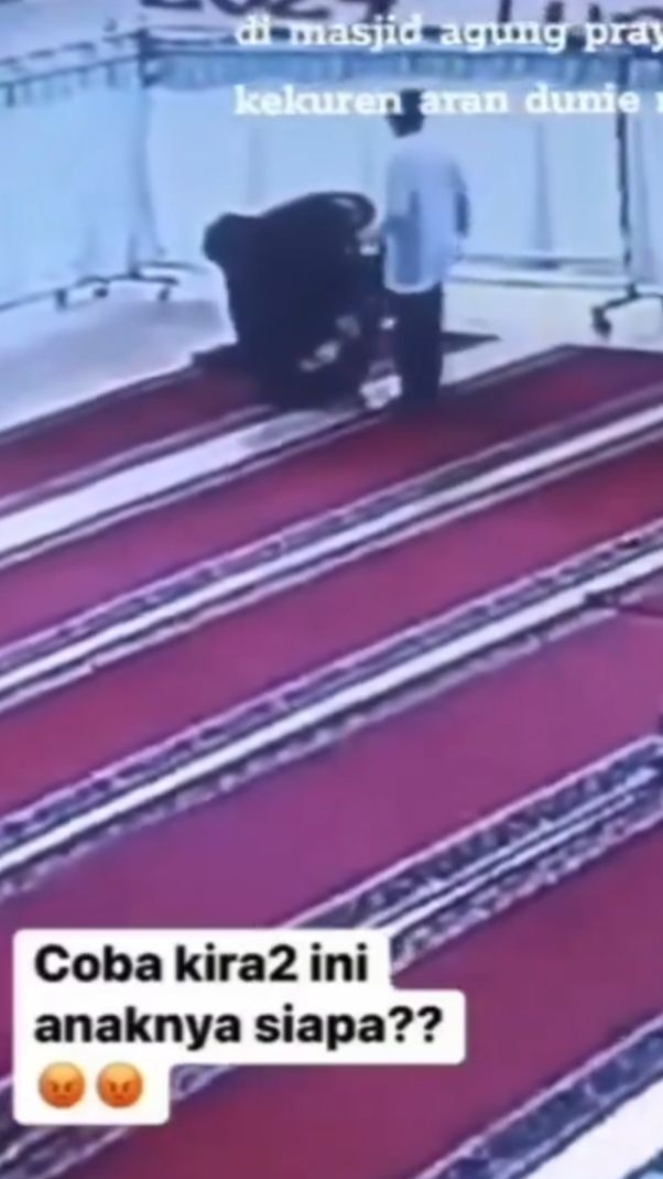 Viral Pria Cabul Lecehkan Wanita Sedang Salat dalam Masjid di Lombok, Ini Tindakan Polisi