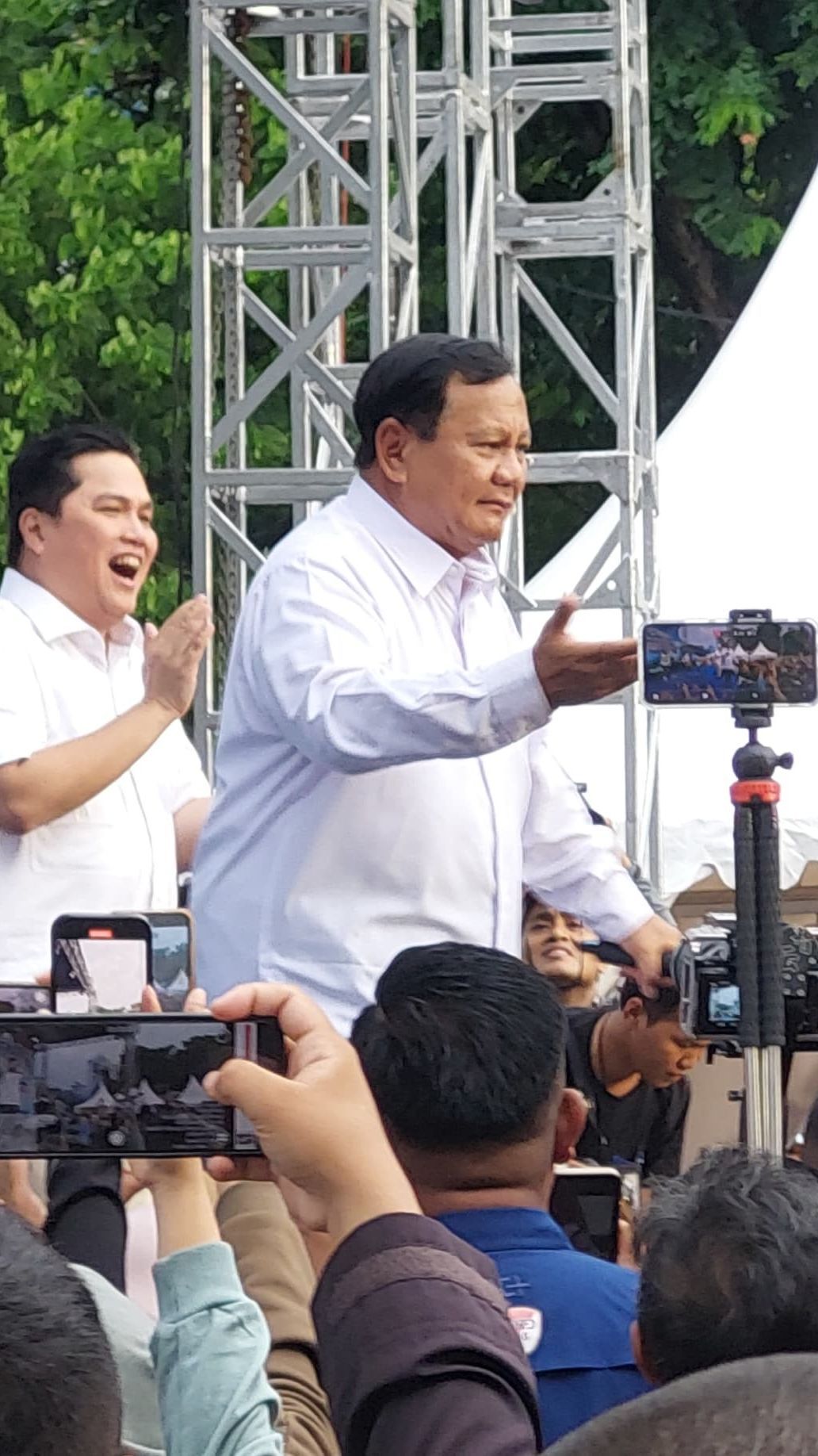 Prabowo Janji Perjuangkan Kesejahteraan Ojek Online