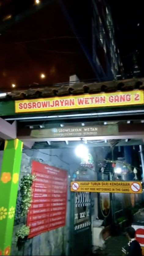 Tempat Paling Misterius di Jogja, Beginilah Isi dari Gang Pasar Kembang