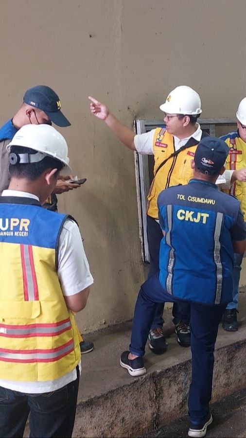 PUPR: Tak Ada Retak di Terowongan Tol Cisumdawu Pasca Gempa, Hanya Tumpukan Debu