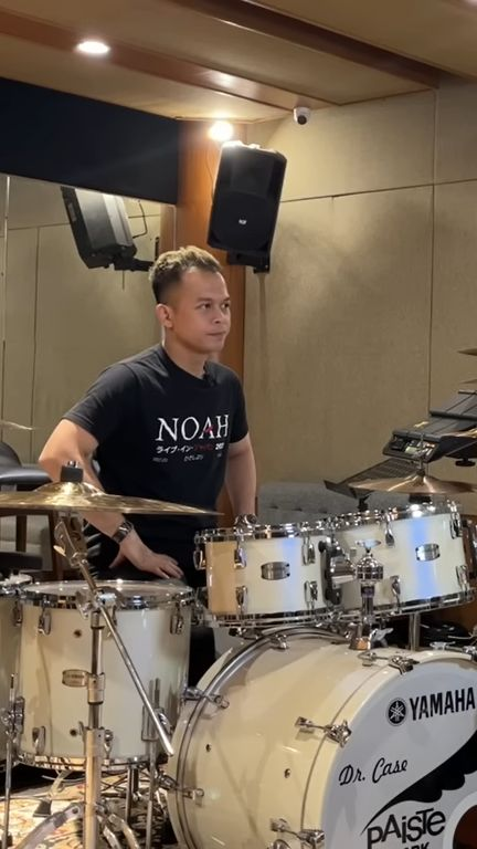 Cerita Rio Alief saat Audisi jadi Additional Band Noah, Tampil di Hadapan 10 Drummer