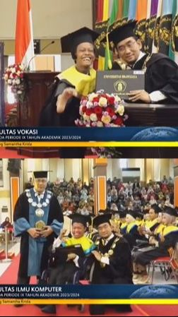 Viral Momen Dua Penyandang Disabilitas Berhasil Wisuda dengan Nilai Memuaskan, Begini Sosoknya