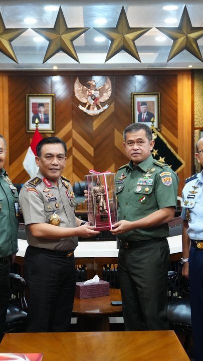 Dua Putra Batak Jenderal TNI Polri Bertemu, Sama-Sama Marga Simanjuntak dan Berkarier Moncer