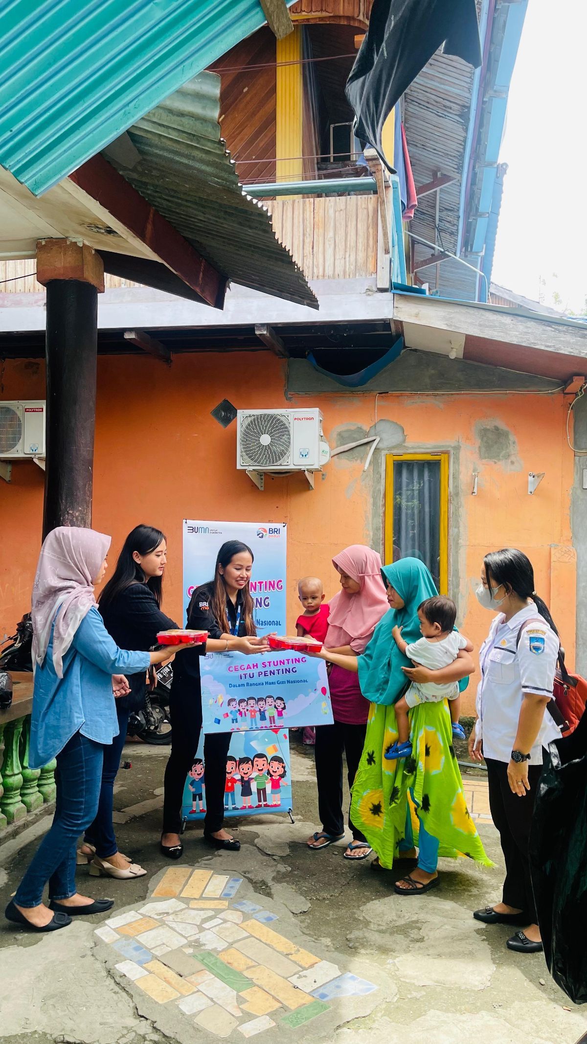 Dukung Penghapusan Stunting, BRI Beri Antropometri Kit dan Makanan Tambahan Selama 3 Bulan