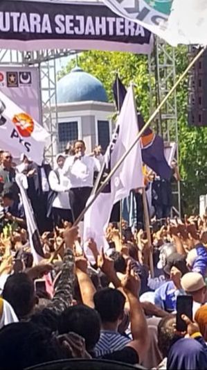 Anies Kampanye di Maluku Utara: Dukung Perubahan dengan Memilih AMIN di Pilpres 2024