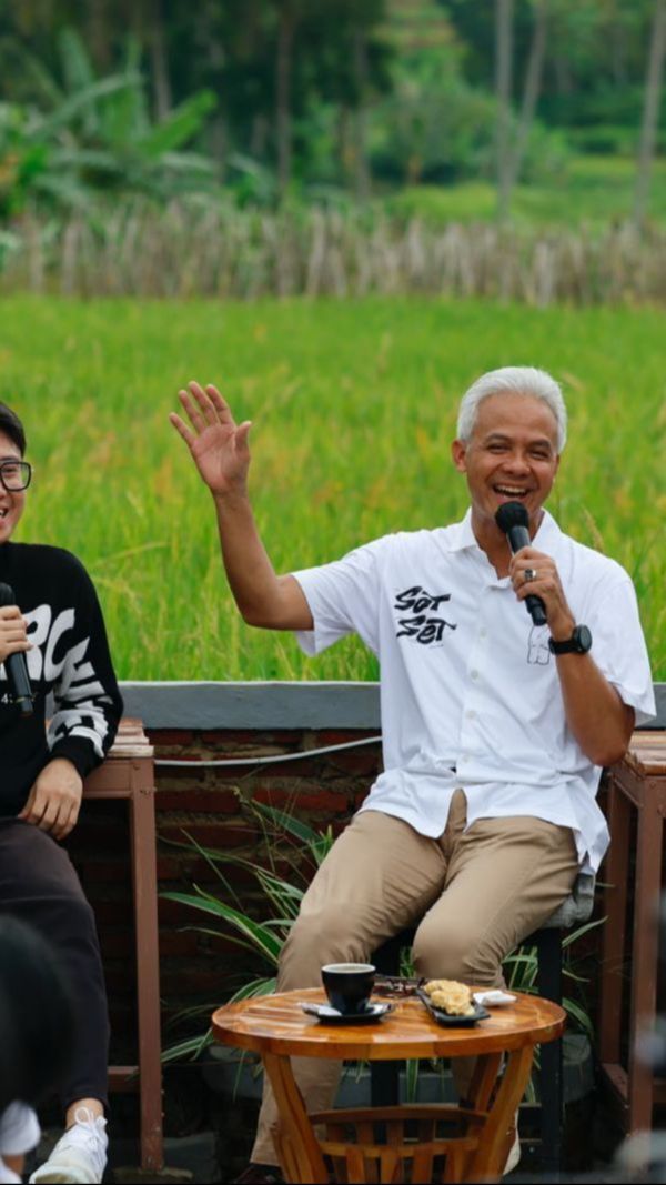 VIDEO: Respons Ganjar Soal Jokowi Berkampanye hingga Bansos Berstiker