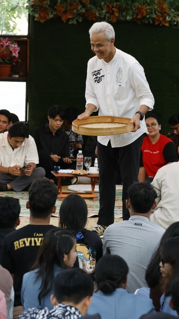 Reaksi Santai Ganjar Jika Jokowi Turun Gunung Kampanye