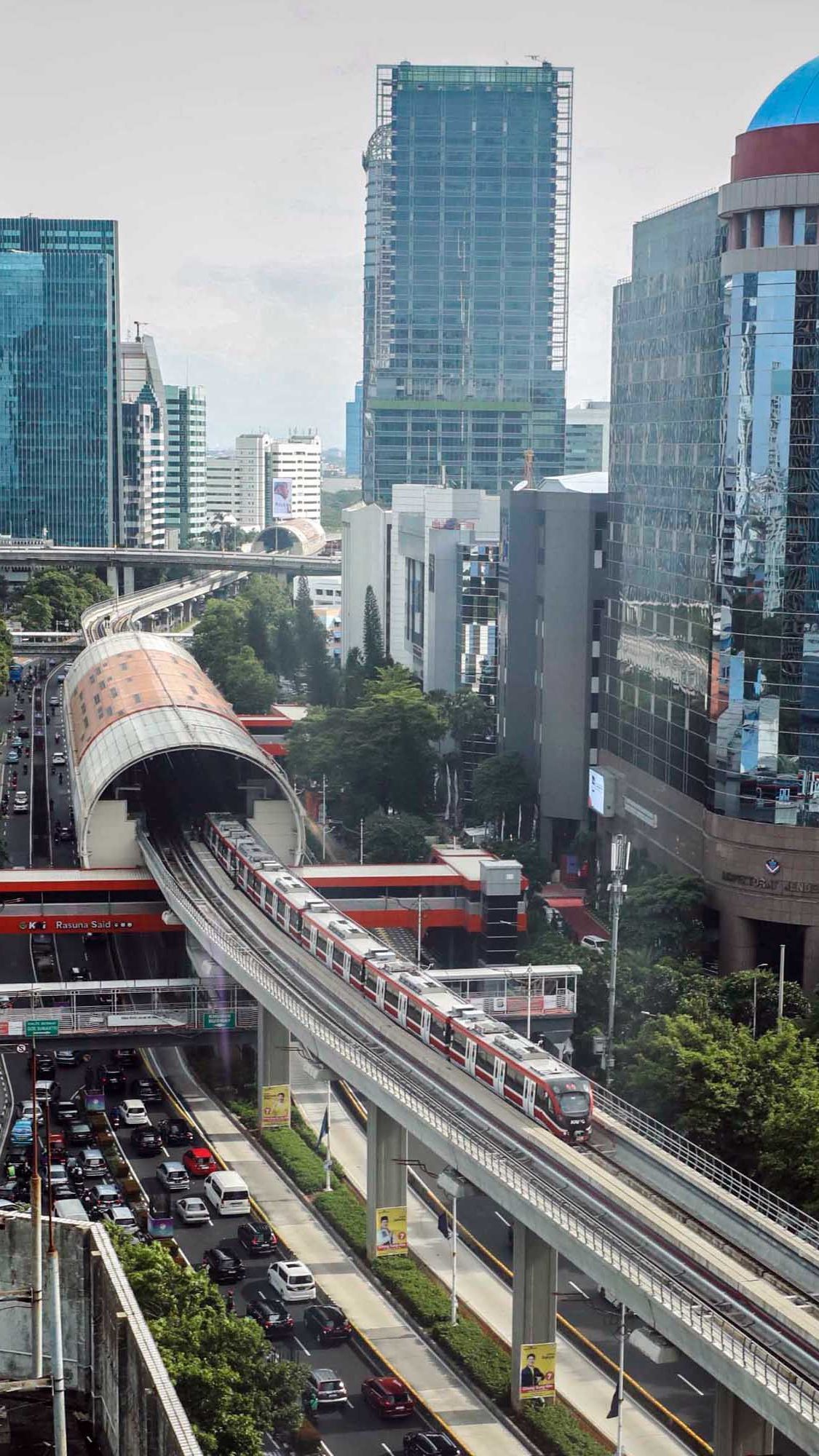 LRT Jabodebek Ditetapkan Sebagai Objek Vital Nasional