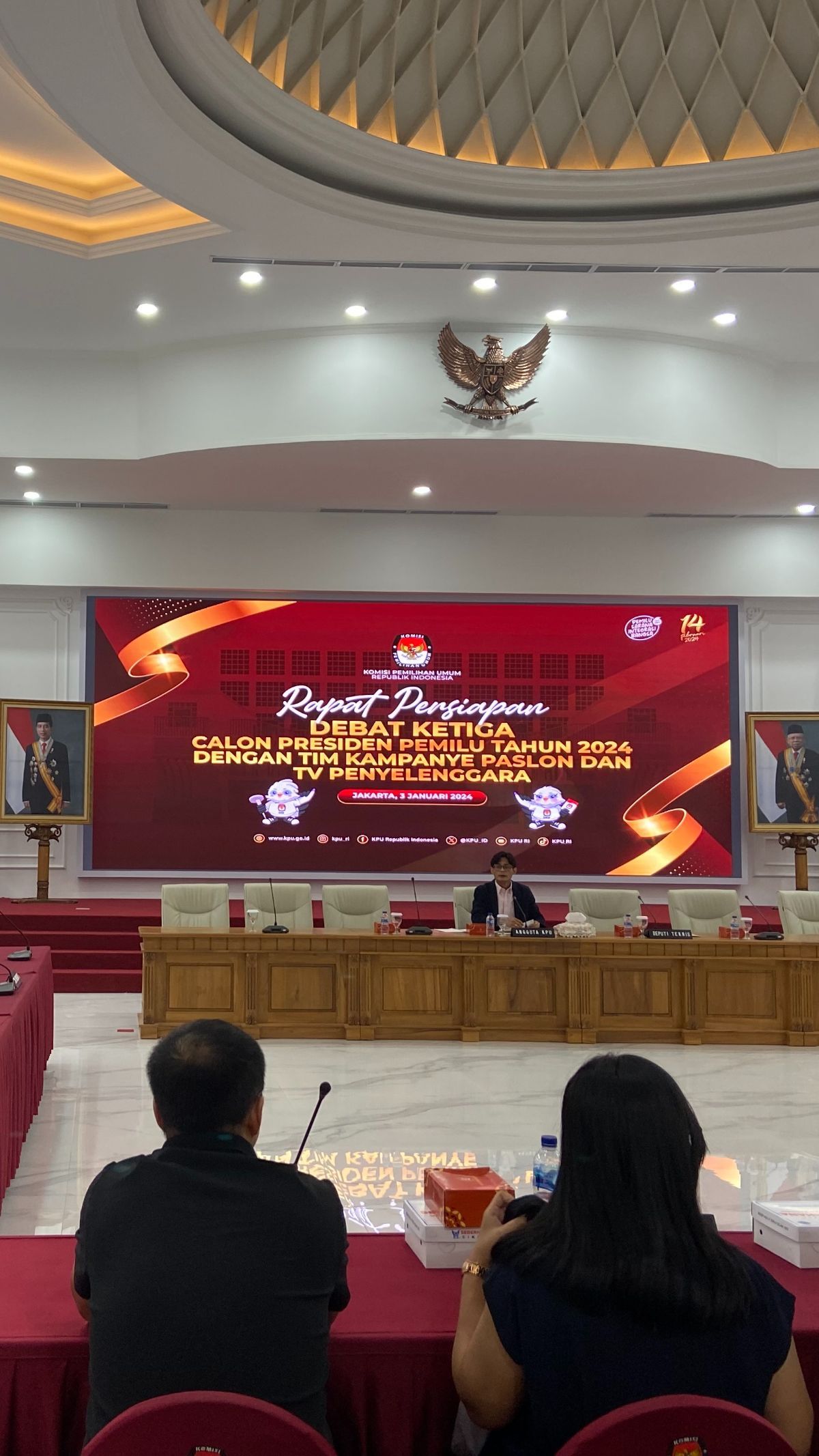 KPU Tunjuk 11 Panelis dan 2 Moderator Debat Ketiga Pilpres 2024, Ini Daftarnya