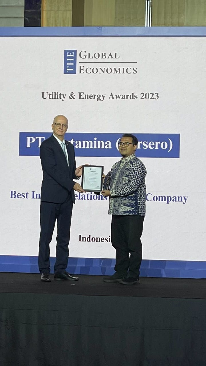 Pertamina Raih Penghargaan Best Investor Relations Energy Company