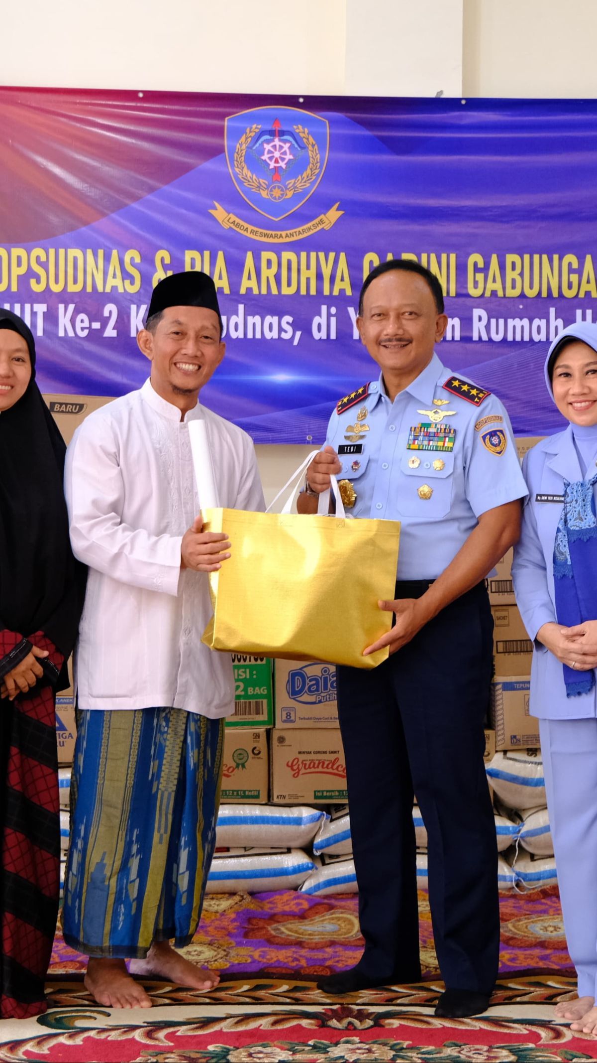 HUT ke 2, Koopsudnas Berbagi dengan Anak-Anak Panti Asuhan