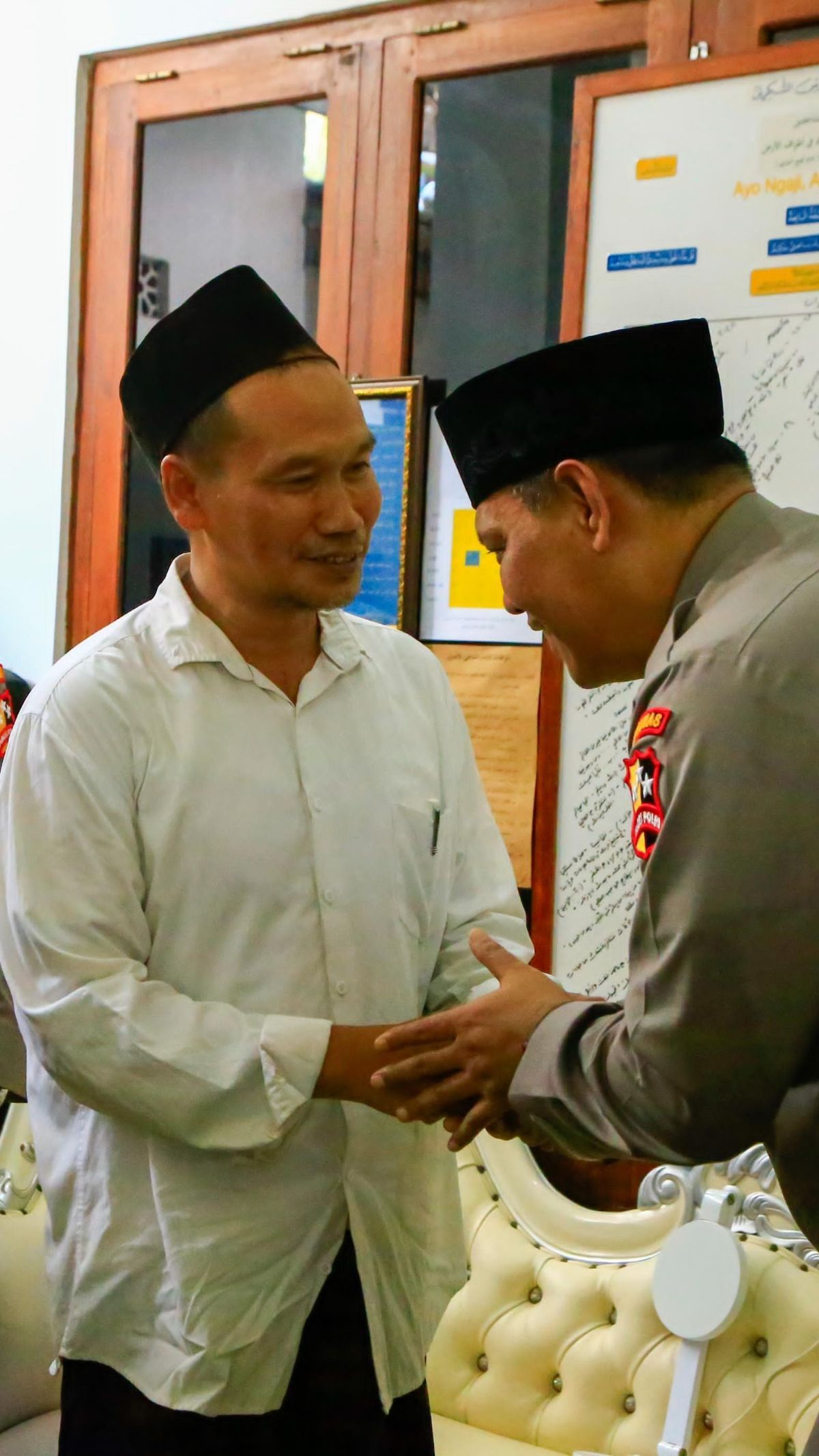 Dikunjungi Kaops NCS Polri, Gus Baha Doakan Pemilu 2024 Berlangsung Aman dan Damai