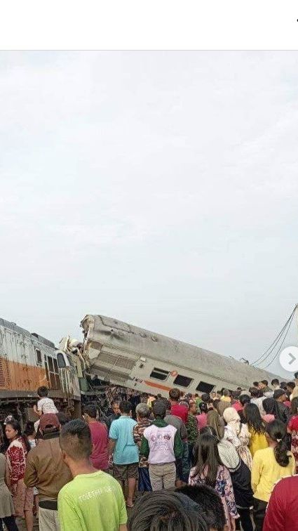 KNKT Turun Tangan Investigasi Penyebab Kecelakaan KA Turangga Vs KA Bandung Raya di Cicalengka