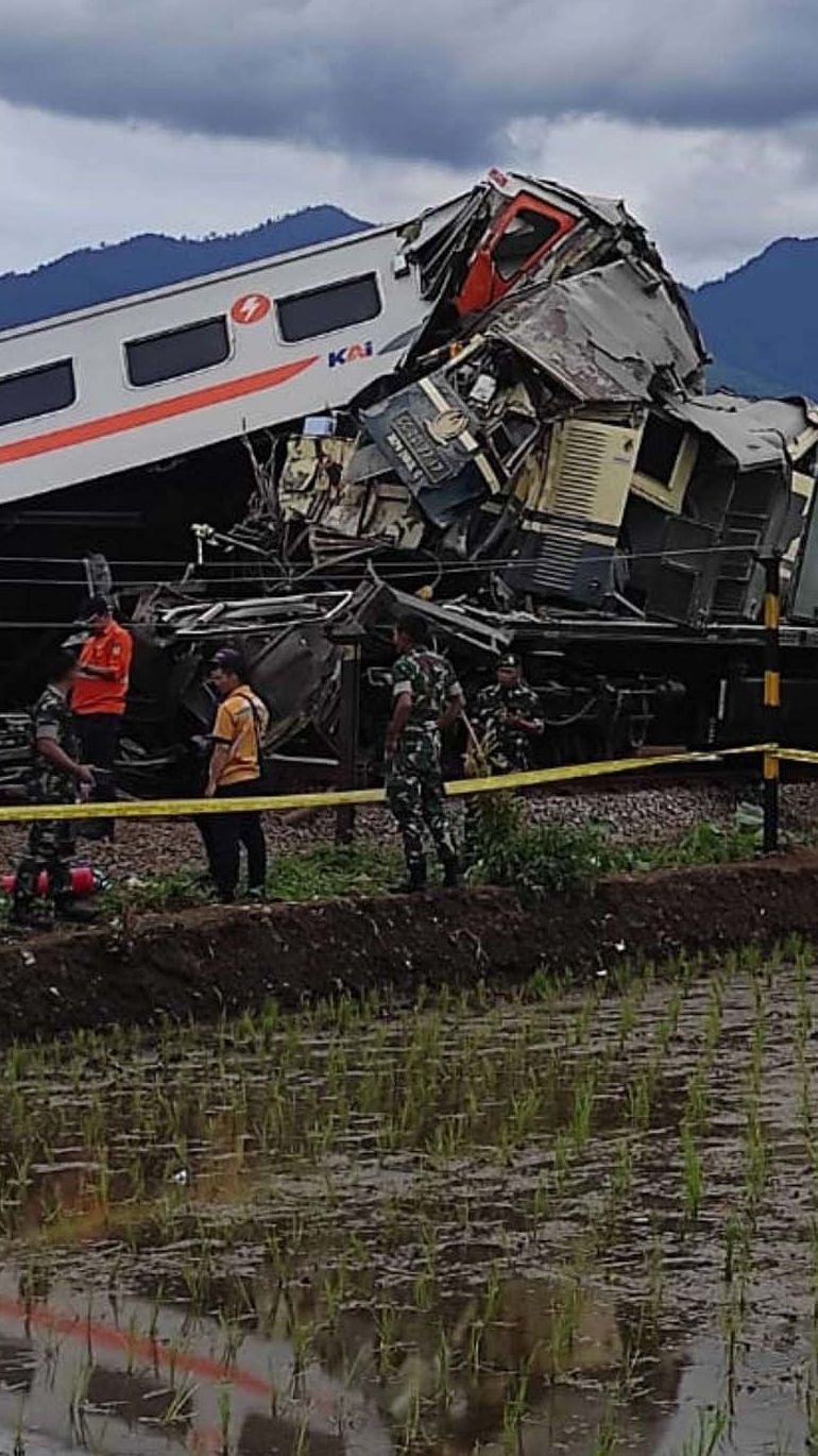 KNKT Masih Selidiki Penyebab Kecelakaan Kereta Api di Cicalengka, Ini Subjek yang Diteliti