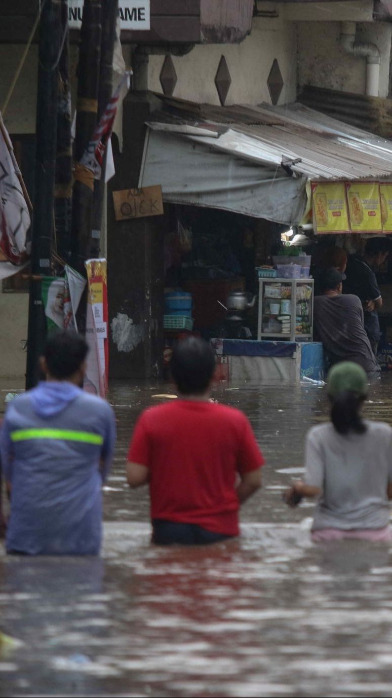 Daftar Lokasi Banjir Jakarta Sore Ini