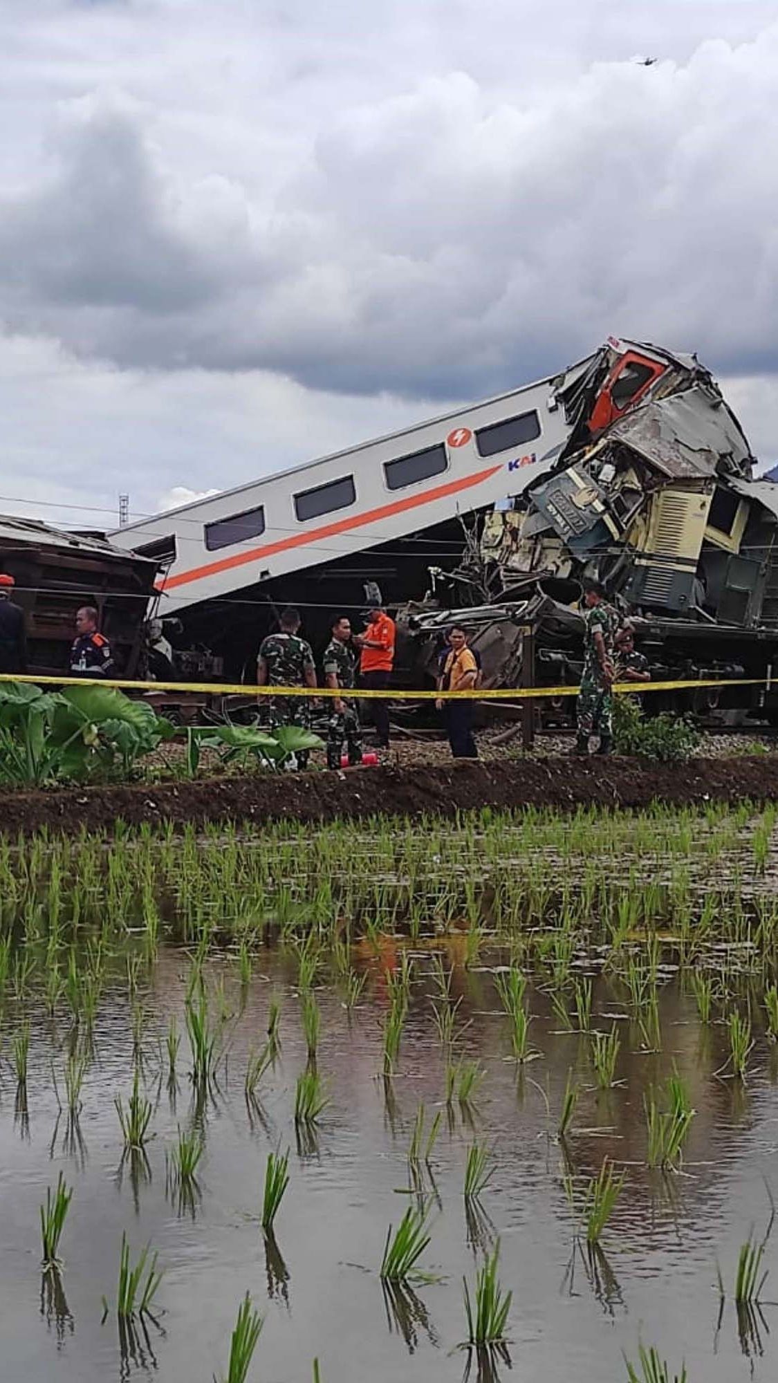 Segini Santunan dari Pemerintah untuk Korban Meninggal Kecelakaan KA di Cicalengka